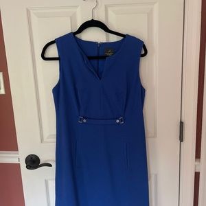 Blue dress